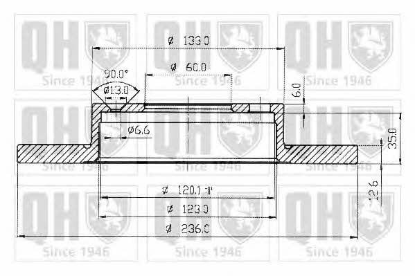 Купить Quinton Hazell BDC3388 по низкой цене в Украине!