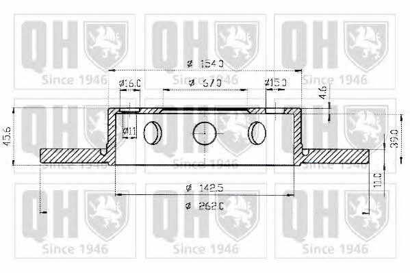 Купити Quinton Hazell BDC3444 за низькою ціною в Україні!