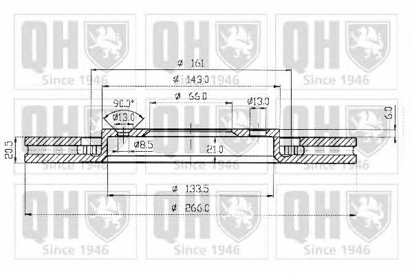Купить Quinton Hazell BDC3508 по низкой цене в Украине!