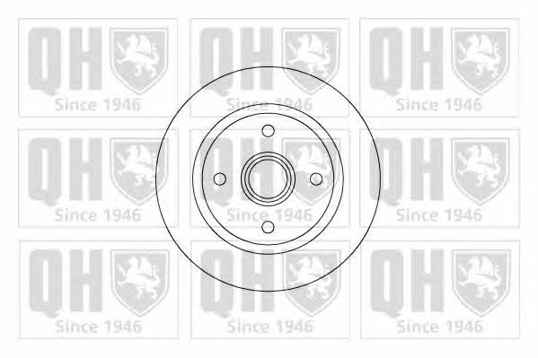 Quinton Hazell BDC3650 Диск гальмівний задній невентильований BDC3650: Купити в Україні - Добра ціна на EXIST.UA!