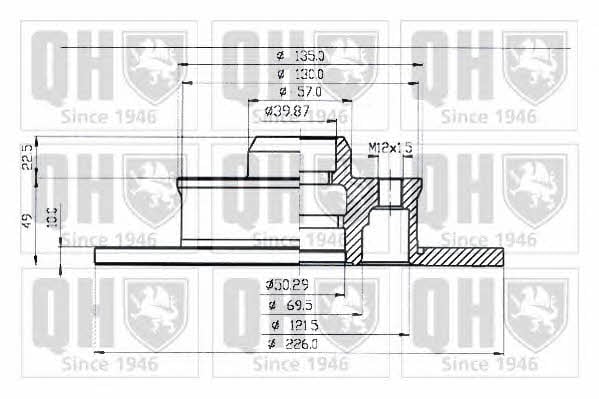 Купить Quinton Hazell BDC3712 по низкой цене в Украине!