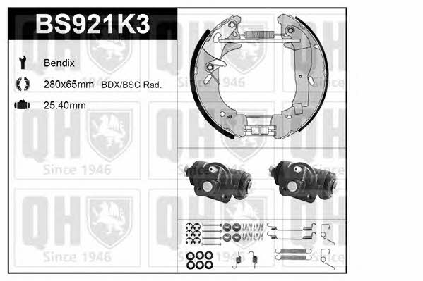Quinton Hazell BS921K3 Колодки гальмівні барабанні, комплект BS921K3: Купити в Україні - Добра ціна на EXIST.UA!