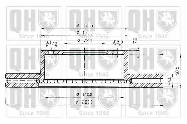 Купить Quinton Hazell BDC4361 по низкой цене в Украине!