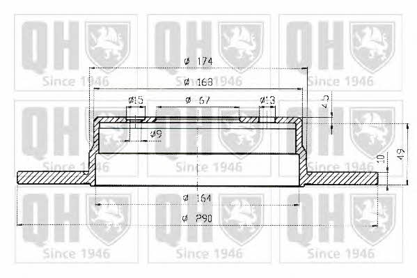 Купить Quinton Hazell BDC4541 по низкой цене в Украине!