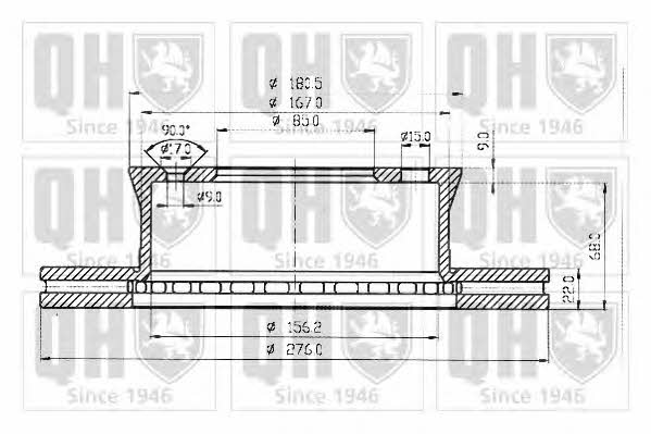 Купить Quinton Hazell BDC4544 по низкой цене в Украине!
