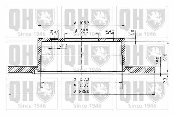 Купить Quinton Hazell BDC4581 по низкой цене в Украине!