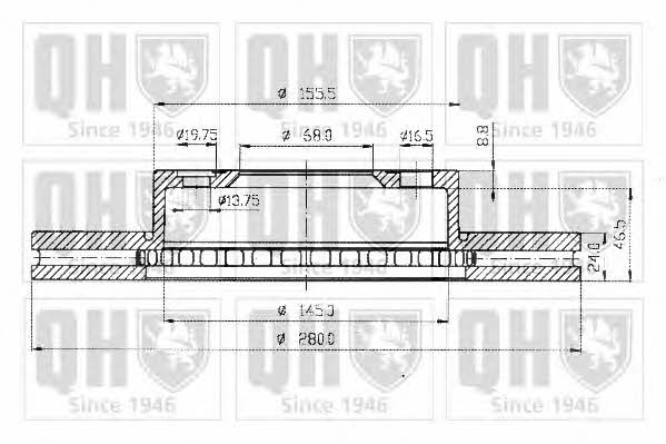 Купить Quinton Hazell BDC4732 по низкой цене в Украине!