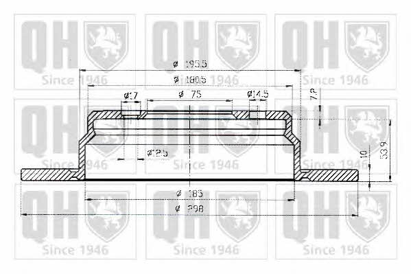 Купить Quinton Hazell BDC4750 по низкой цене в Украине!