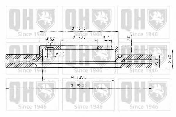 Купить Quinton Hazell BDC4814 по низкой цене в Украине!