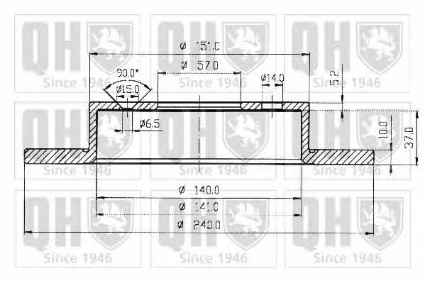 Купить Quinton Hazell BDC4815 по низкой цене в Украине!