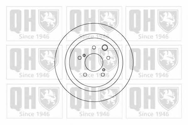 Quinton Hazell BDC4829 Диск гальмівний задній вентильований BDC4829: Купити в Україні - Добра ціна на EXIST.UA!