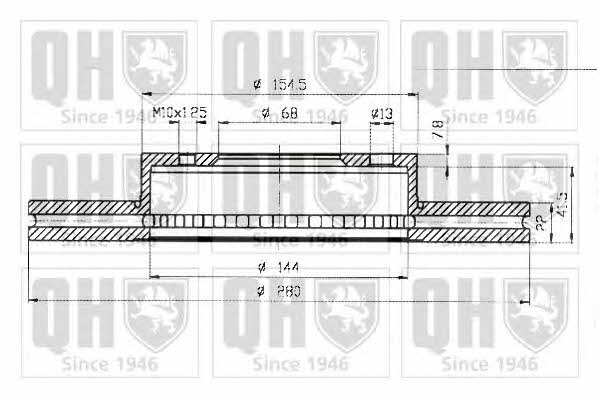 Купить Quinton Hazell BDC4850 по низкой цене в Украине!