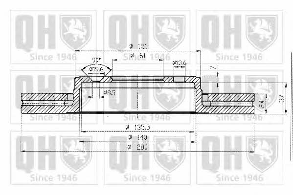 Купить Quinton Hazell BDC5143 по низкой цене в Украине!