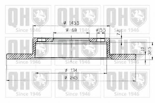 Купить Quinton Hazell BDC5307 по низкой цене в Украине!