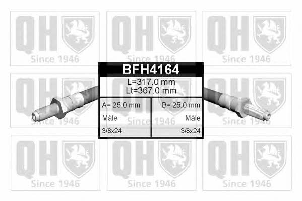 Quinton Hazell BFH4164 Гальмівний шланг BFH4164: Купити в Україні - Добра ціна на EXIST.UA!