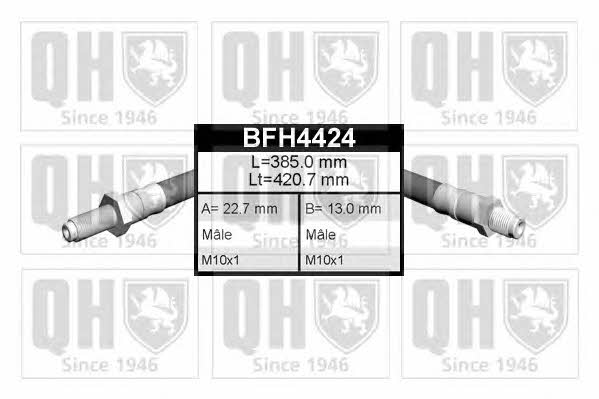 Quinton Hazell BFH4424 Гальмівний шланг BFH4424: Купити в Україні - Добра ціна на EXIST.UA!