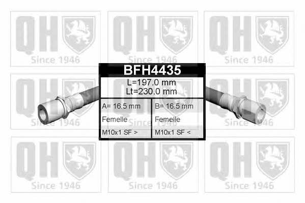 Quinton Hazell BFH4435 Гальмівний шланг BFH4435: Купити в Україні - Добра ціна на EXIST.UA!