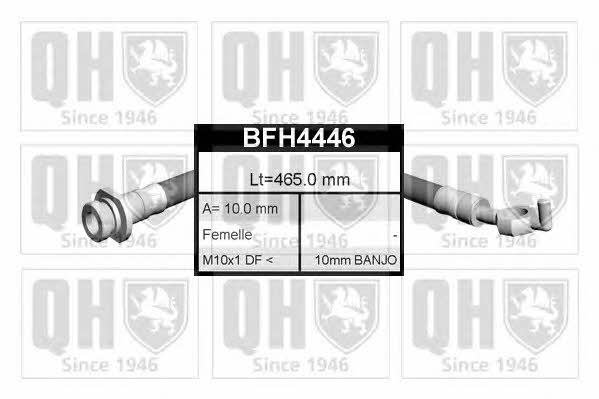 Quinton Hazell BFH4446 Гальмівний шланг BFH4446: Купити в Україні - Добра ціна на EXIST.UA!