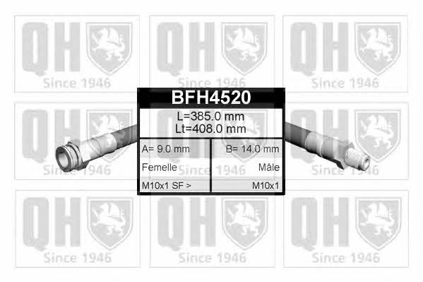 Quinton Hazell BFH4520 Гальмівний шланг BFH4520: Купити в Україні - Добра ціна на EXIST.UA!