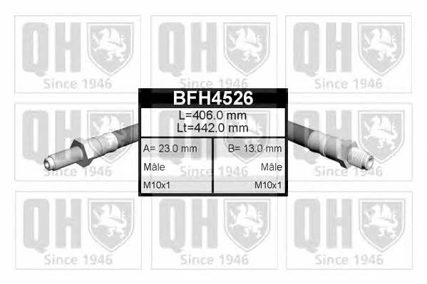 Quinton Hazell BFH4526 Гальмівний шланг BFH4526: Купити в Україні - Добра ціна на EXIST.UA!