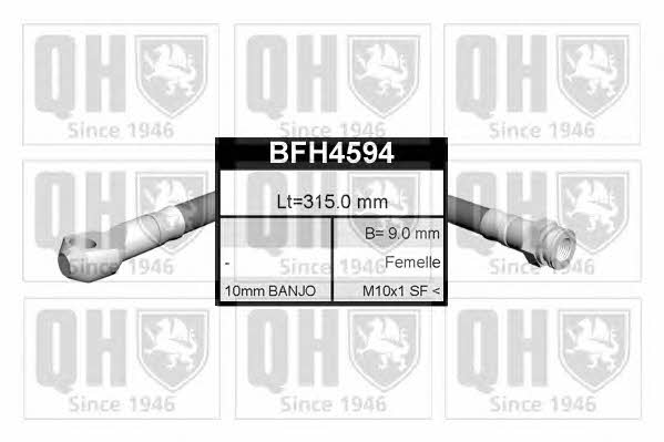 Quinton Hazell BFH4594 Гальмівний шланг BFH4594: Купити в Україні - Добра ціна на EXIST.UA!