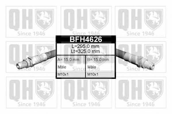 Quinton Hazell BFH4626 Гальмівний шланг BFH4626: Купити в Україні - Добра ціна на EXIST.UA!