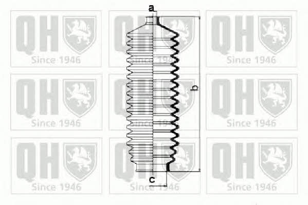 Quinton Hazell QG1036 Пильовик рульової рейки, комплект QG1036: Купити в Україні - Добра ціна на EXIST.UA!