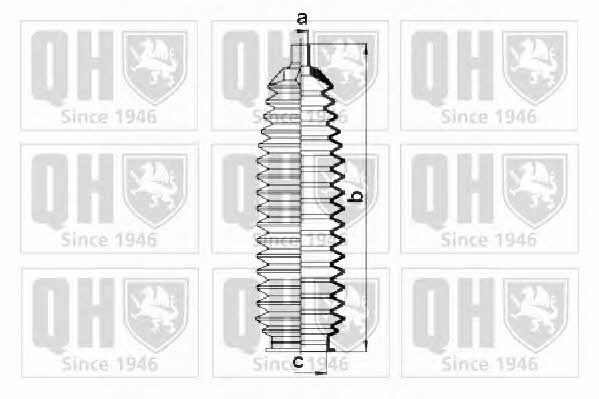 Quinton Hazell QG1469 Пильовик рульової рейки, комплект QG1469: Купити в Україні - Добра ціна на EXIST.UA!