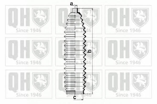 Quinton Hazell QG1503 Пильовик рульової рейки, комплект QG1503: Купити в Україні - Добра ціна на EXIST.UA!