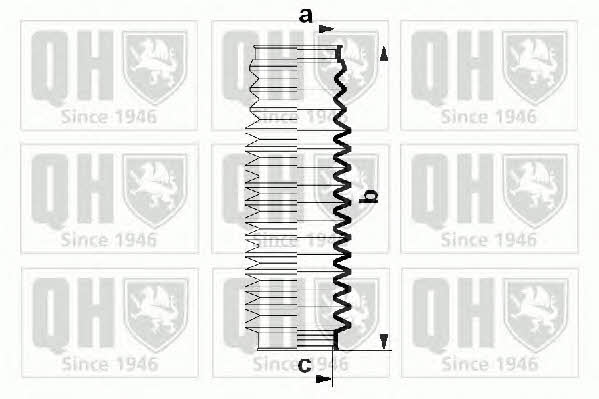 Quinton Hazell QG1510 Пильовик рульової рейки, комплект QG1510: Купити в Україні - Добра ціна на EXIST.UA!