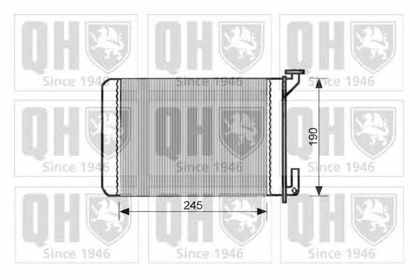 Quinton Hazell QHR2052 Радіатор опалювача салону QHR2052: Купити в Україні - Добра ціна на EXIST.UA!