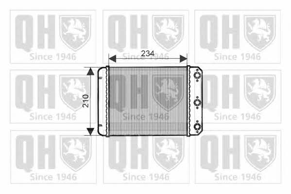 Quinton Hazell QHR2150 Радіатор опалювача салону QHR2150: Купити в Україні - Добра ціна на EXIST.UA!