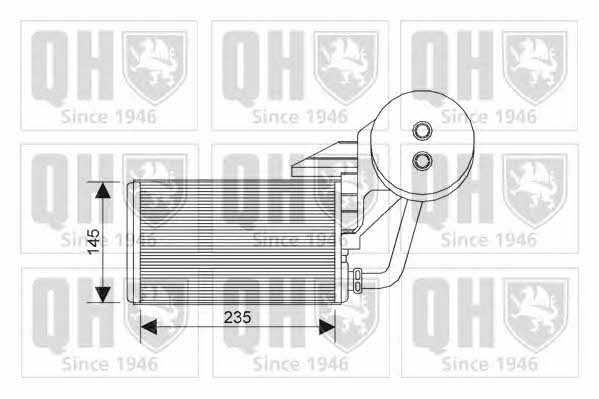 Quinton Hazell QHR2216 Радіатор опалювача салону QHR2216: Купити в Україні - Добра ціна на EXIST.UA!