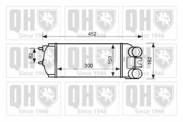 Quinton Hazell QIC134 Інтеркулер QIC134: Купити в Україні - Добра ціна на EXIST.UA!