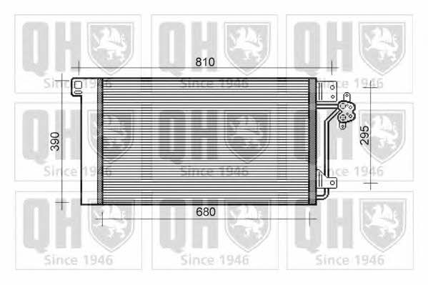 Quinton Hazell QCN466 Радіатор кондиціонера (Конденсатор) QCN466: Купити в Україні - Добра ціна на EXIST.UA!