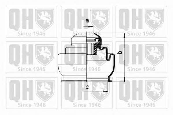 Quinton Hazell QJB504 Пильник привідного валу QJB504: Купити в Україні - Добра ціна на EXIST.UA!