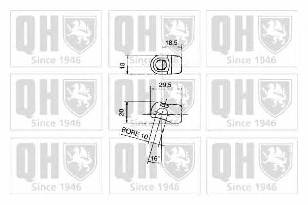 Quinton Hazell QTS840135 Пружина газова багажника QTS840135: Купити в Україні - Добра ціна на EXIST.UA!