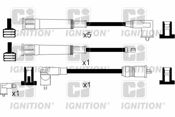 Quinton Hazell XC1017 Дроти високовольтні, комплект XC1017: Купити в Україні - Добра ціна на EXIST.UA!