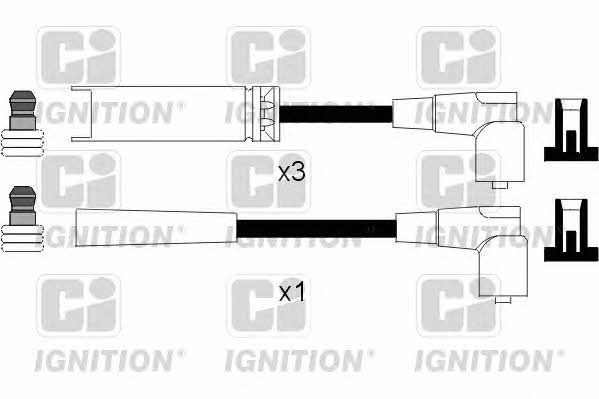 Quinton Hazell XC1080 Дроти високовольтні, комплект XC1080: Купити в Україні - Добра ціна на EXIST.UA!