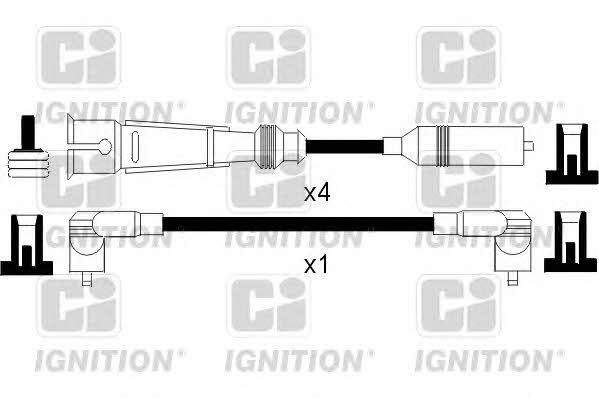 Quinton Hazell XC1093 Дроти високовольтні, комплект XC1093: Купити в Україні - Добра ціна на EXIST.UA!