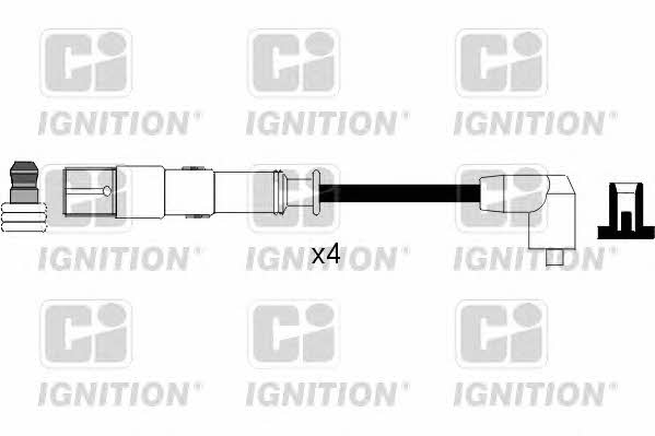 Quinton Hazell XC1114 Дроти високовольтні, комплект XC1114: Купити в Україні - Добра ціна на EXIST.UA!