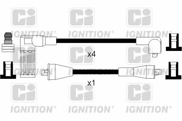 Quinton Hazell XC814 Дроти високовольтні, комплект XC814: Купити в Україні - Добра ціна на EXIST.UA!