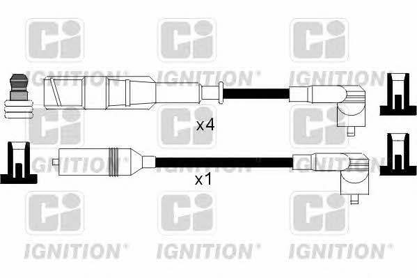 Quinton Hazell XC827 Дроти високовольтні, комплект XC827: Купити в Україні - Добра ціна на EXIST.UA!