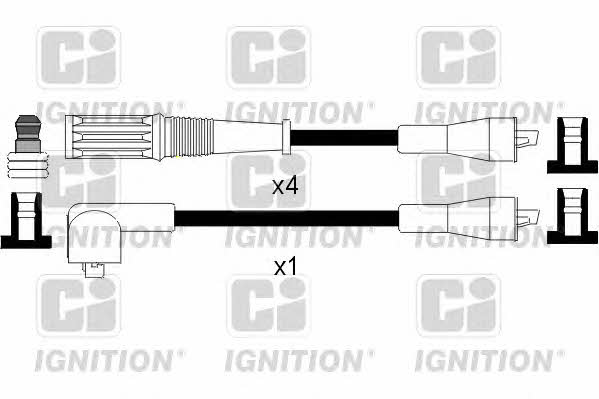 Quinton Hazell XC843 Дроти високовольтні, комплект XC843: Купити в Україні - Добра ціна на EXIST.UA!