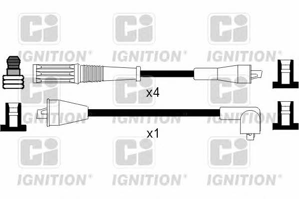 Quinton Hazell XC852 Дроти високовольтні, комплект XC852: Купити в Україні - Добра ціна на EXIST.UA!