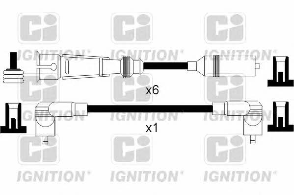 Quinton Hazell XC856 Дроти високовольтні, комплект XC856: Купити в Україні - Добра ціна на EXIST.UA!
