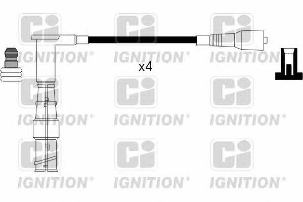 Quinton Hazell XC858 Дроти високовольтні, комплект XC858: Купити в Україні - Добра ціна на EXIST.UA!