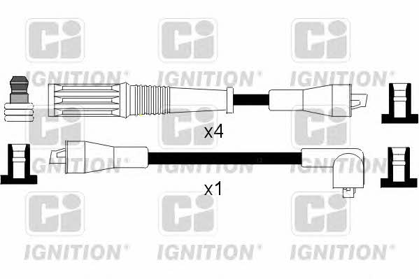 Quinton Hazell XC928 Дроти високовольтні, комплект XC928: Купити в Україні - Добра ціна на EXIST.UA!