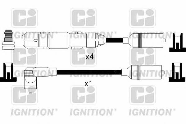 Quinton Hazell XC958 Дроти високовольтні, комплект XC958: Купити в Україні - Добра ціна на EXIST.UA!