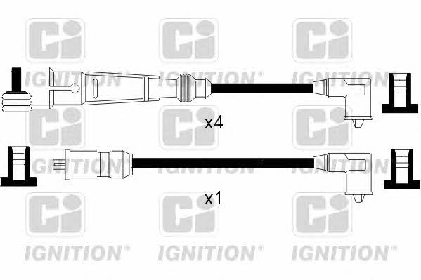 Quinton Hazell XC997 Дроти високовольтні, комплект XC997: Купити в Україні - Добра ціна на EXIST.UA!